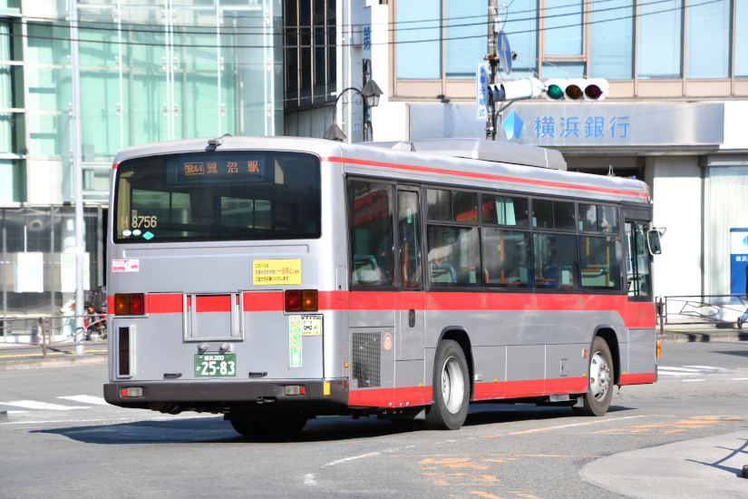 H8756]横浜200 か 25-83 | 東急バス高津の館